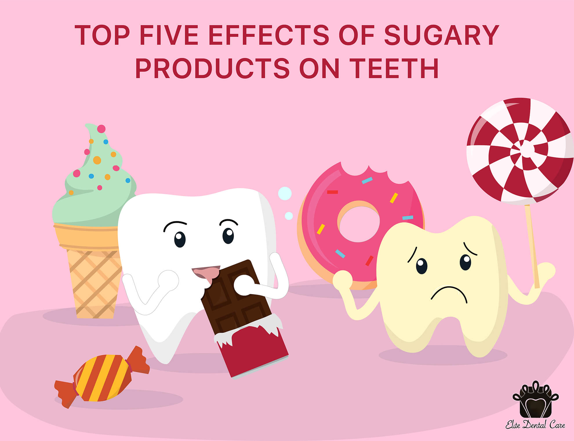 Effects of Sugary Products on Teeth – Elite Dental Care Tracy