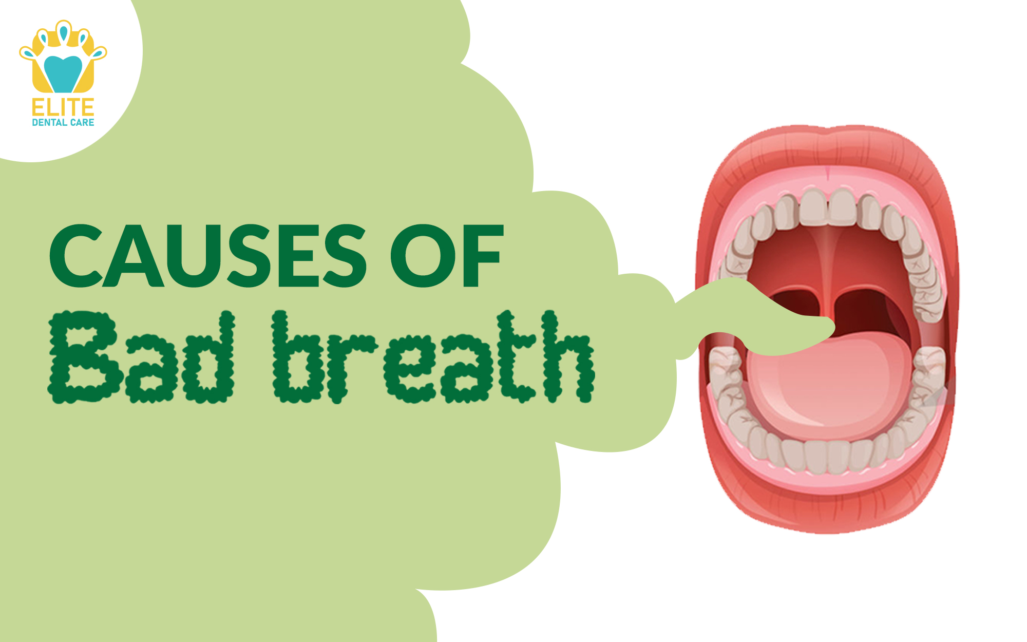how to freshen breath without toothbrush clipart