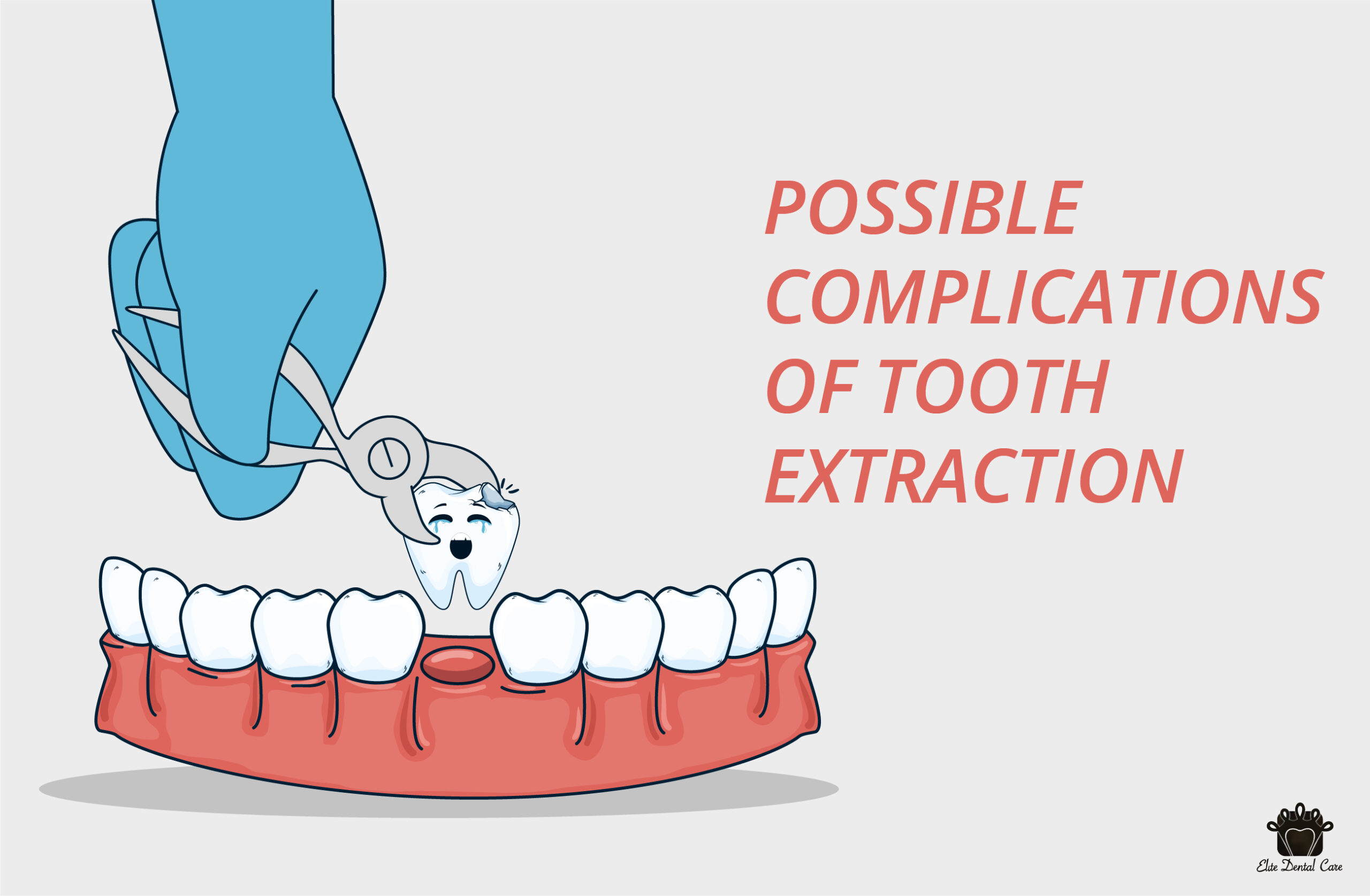 Possible complication of tooth etraction