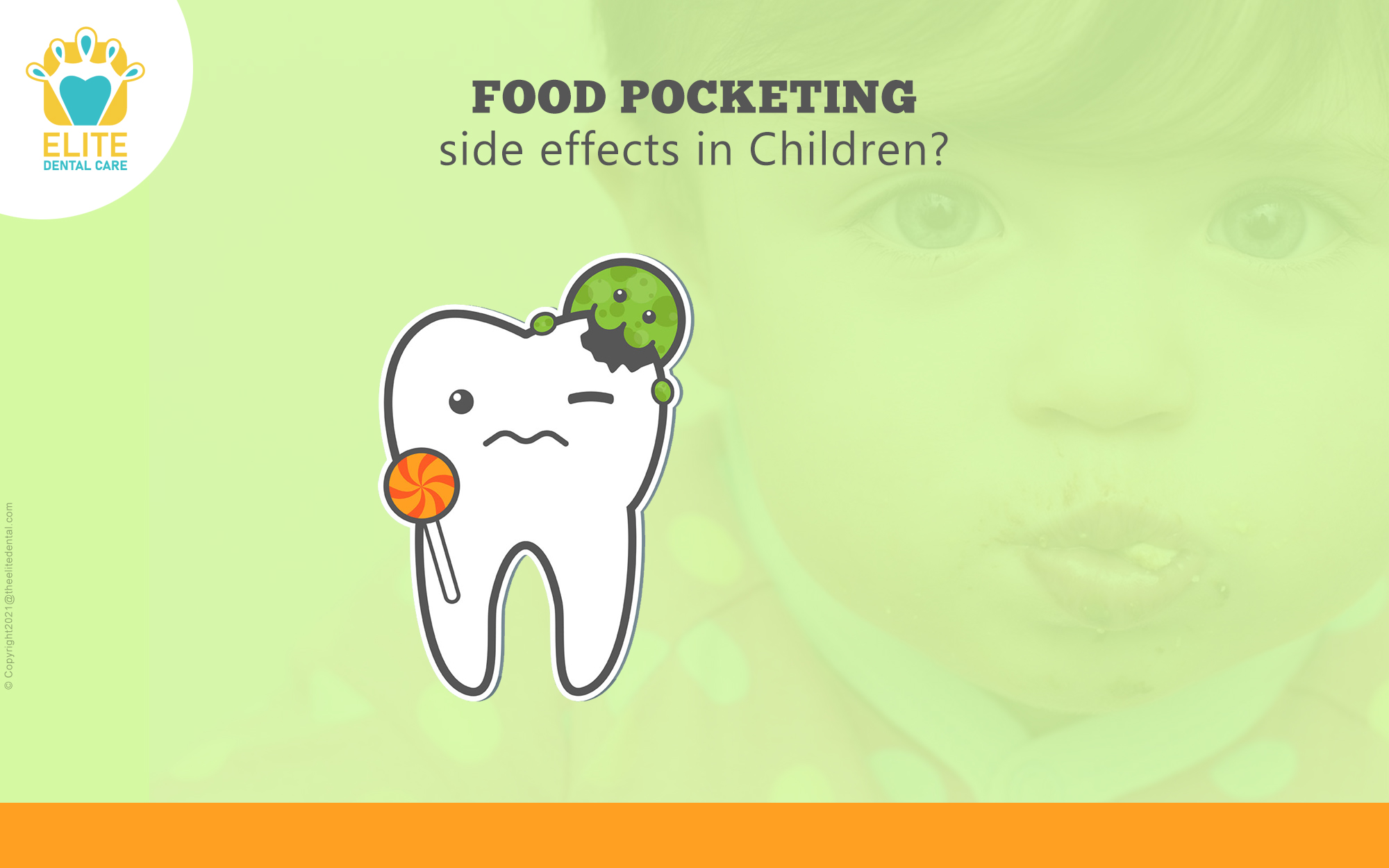 Food pocketing side effects in children
