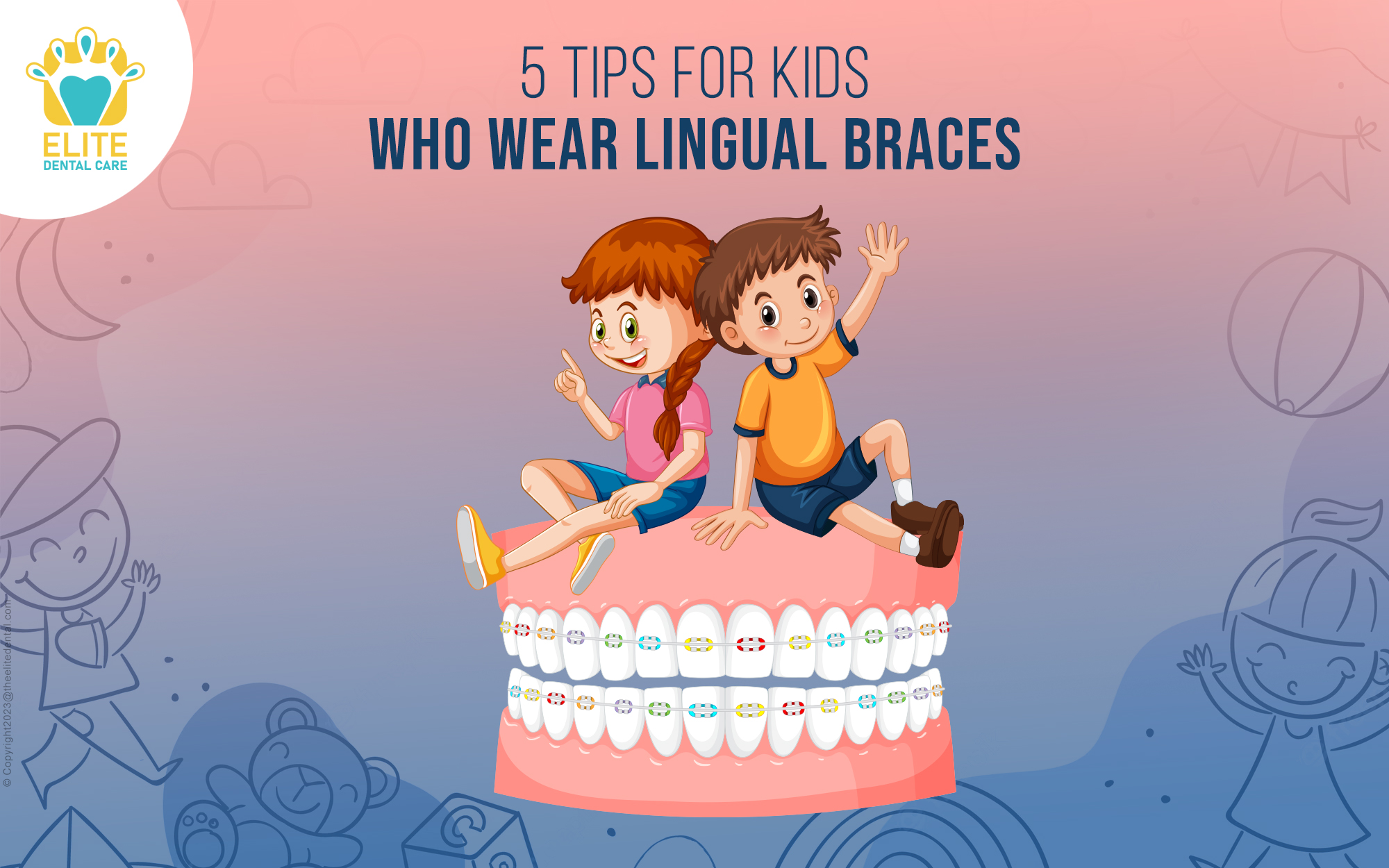 Tips for kids who wear lingual braces
